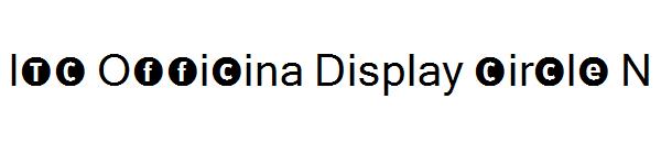ITC Officina Display Circle N