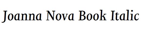 Joanna Nova Book Italic