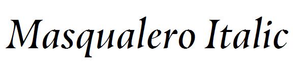 Masqualero Italic