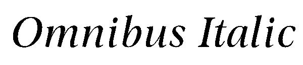 Omnibus Italic