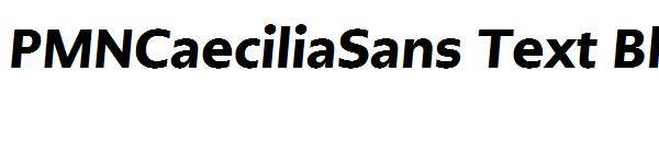 PMNCaeciliaSans Text Blk Obl