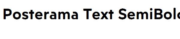 Posterama Text SemiBold