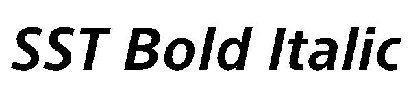 SST Bold Italic
