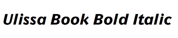 Ulissa Book Bold Italic