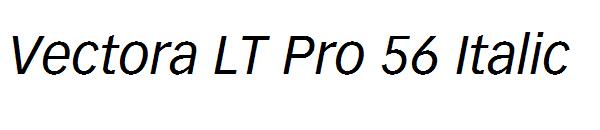 Vectora LT Pro 56 Italic