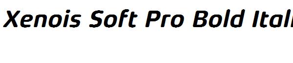 Xenois Soft Pro Bold Italic