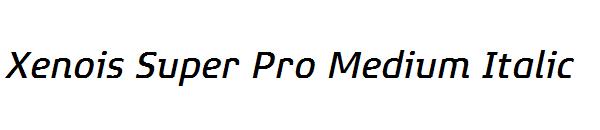 Xenois Super Pro Medium Italic