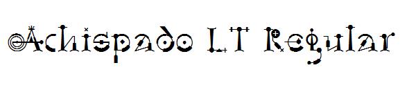 Achispado LT Regular