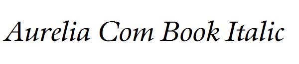 Aurelia Com Book Italic