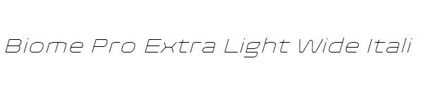 Biome Pro Extra Light Wide Itali