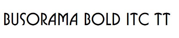 Busorama Bold ITC TT