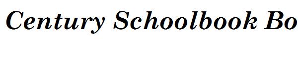 Century Schoolbook Bold Italic