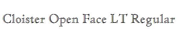 Cloister Open Face LT Regular