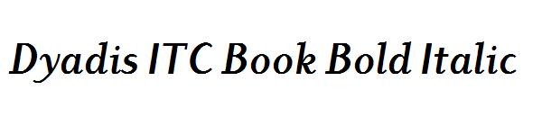 Dyadis ITC Book Bold Italic