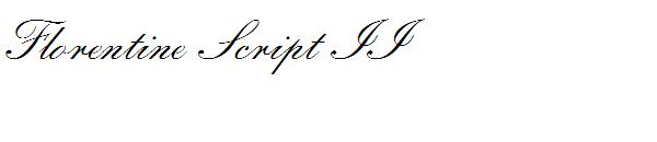 Florentine Script II