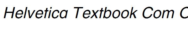 Helvetica Textbook Com Oblique
