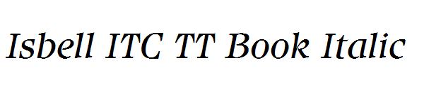 Isbell ITC TT Book Italic