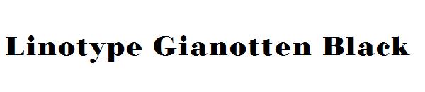 Linotype Gianotten Black