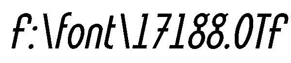 F:\font\17188.OTF