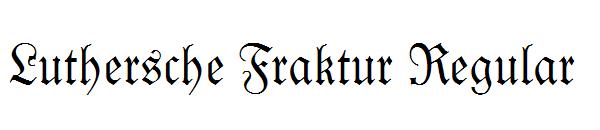 Luthersche Fraktur Regular