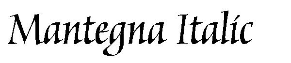 Mantegna Italic