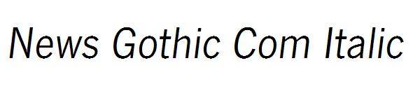 News Gothic Com Italic