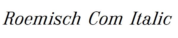 Roemisch Com Italic