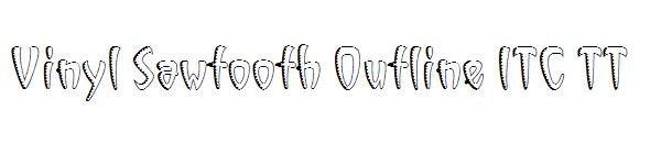 Vinyl Sawtooth Outline ITC TT