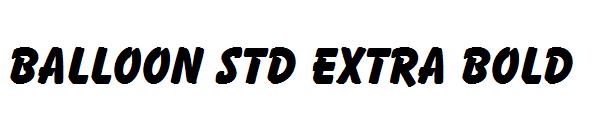 Balloon Std Extra Bold