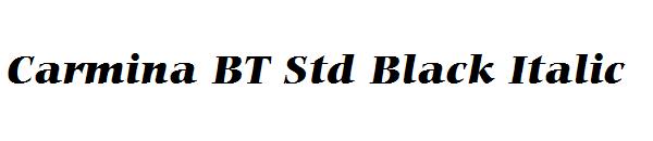 Carmina BT Std Black Italic