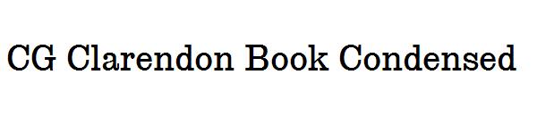 CG Clarendon Book Condensed
