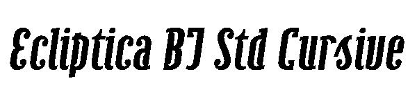 Ecliptica BT Std Cursive