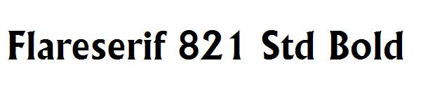 Flareserif 821 Std Bold