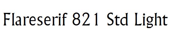 Flareserif 821 Std Light