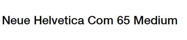 Neue Helvetica Com 65 Medium