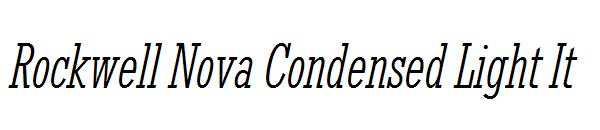 Rockwell Nova Condensed Light It
