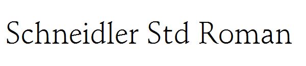 Schneidler Std Roman