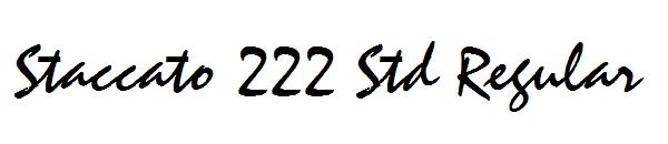Staccato 222 Std Regular