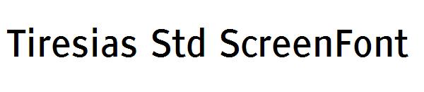Tiresias Std ScreenFont