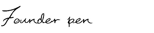 Founder pen