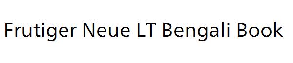 Frutiger Neue LT Bengali Book