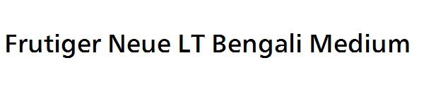 Frutiger Neue LT Bengali Medium