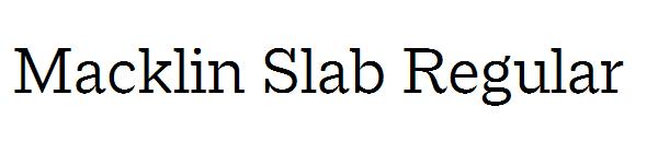Macklin Slab Regular