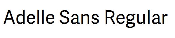 Adelle Sans Regular