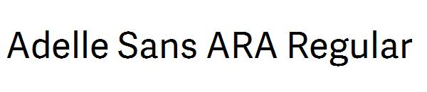 Adelle Sans ARA Regular