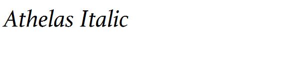 Athelas Italic