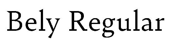 Bely Regular