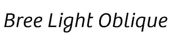 Bree Light Oblique