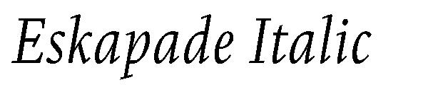 Eskapade Italic