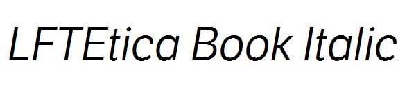 LFTEtica Book Italic